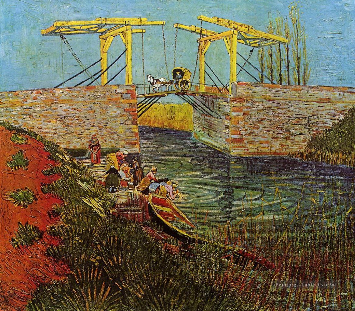 Le pont Langlois à Arles 3 Vincent van Gogh Peintures à l'huile